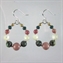 Rhodonite & African Turquoise Mia Earrings